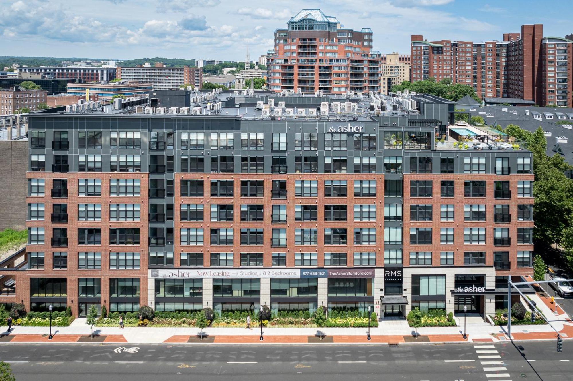 Luxury Apartments By Hyatus At The Asher Стэмфорд Экстерьер фото